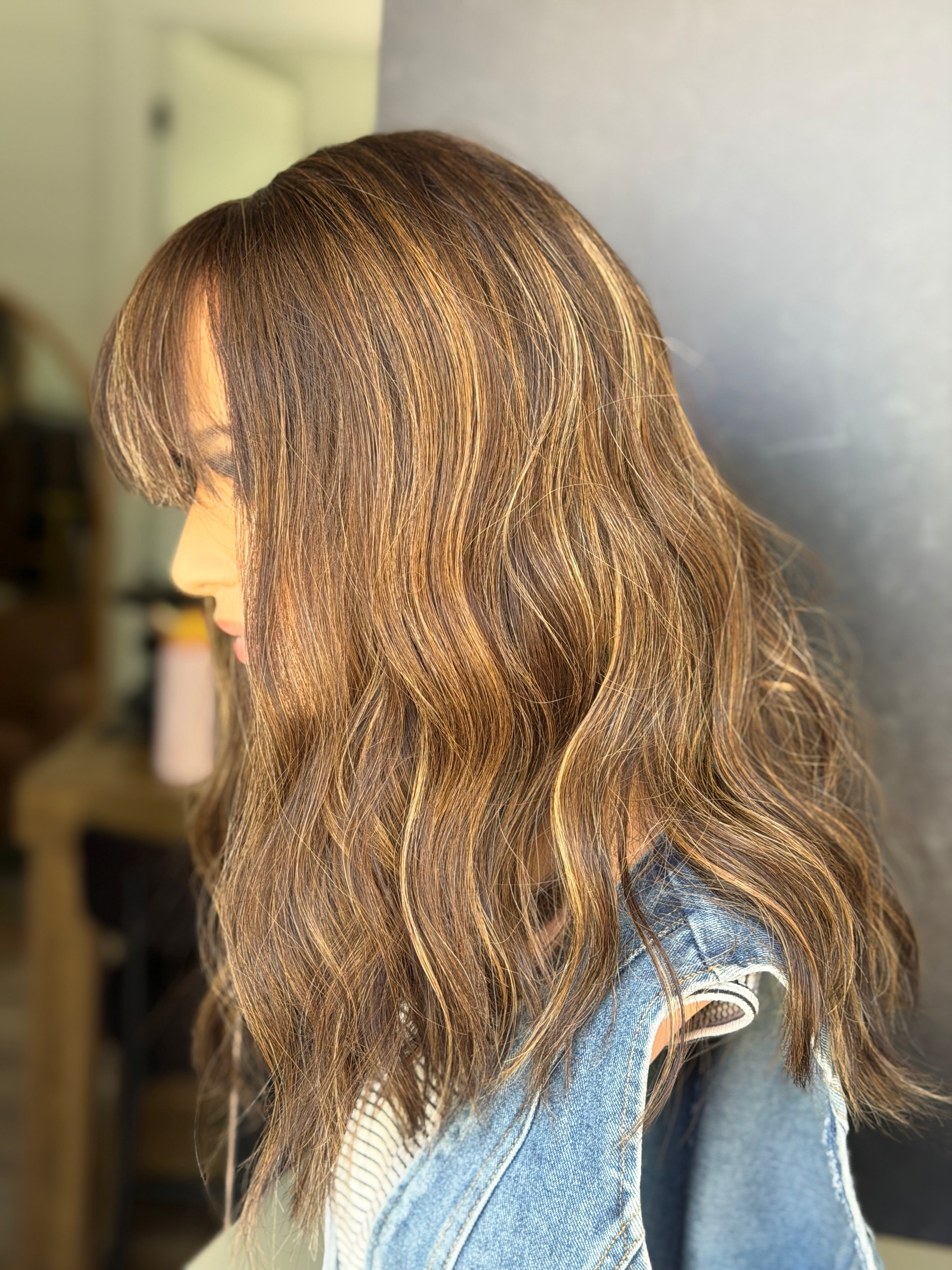 <b>Renee</b><br> <I>Signature Mongolian Collection</I> <br> 18” Lace Top Wig