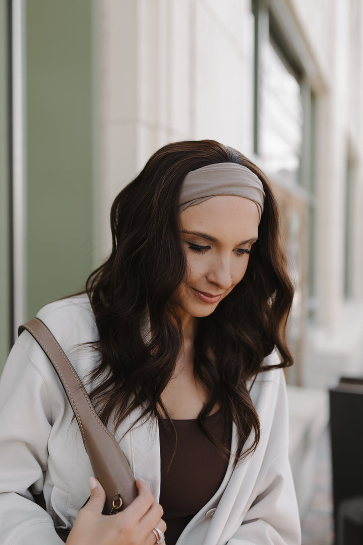 “Bonnie” Everyday Headband Wig 22” (choose your size)