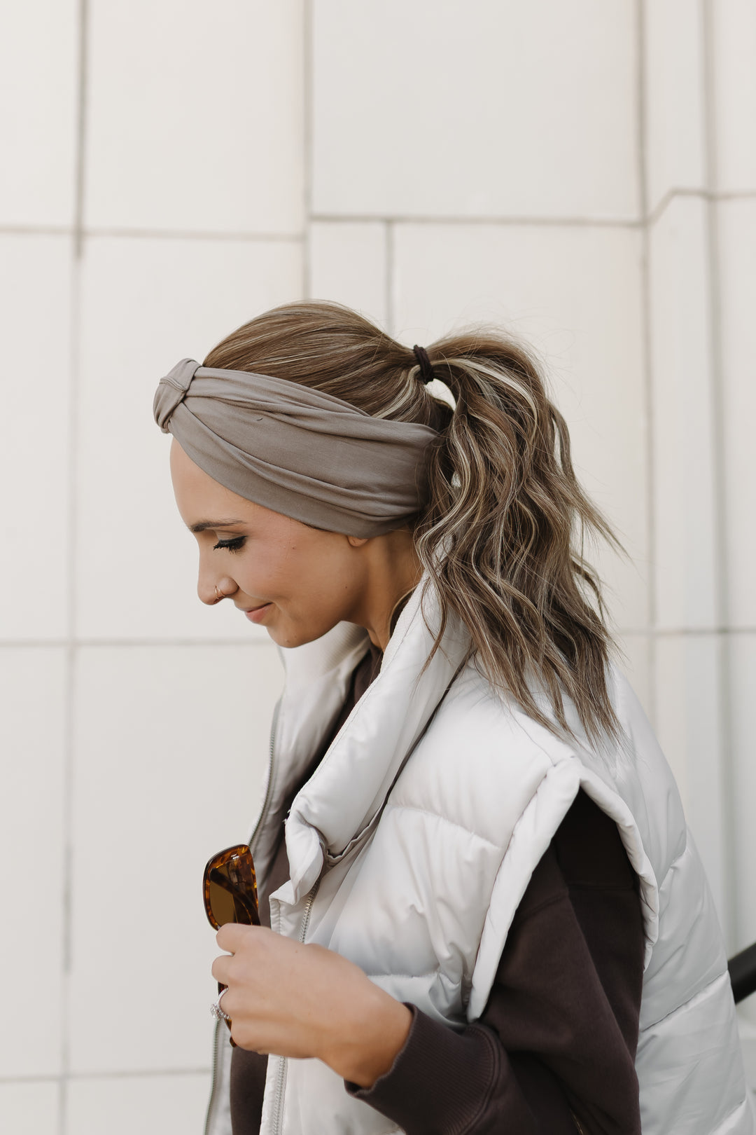 “Irene” Everyday Headband Wig 22” (choose your size)