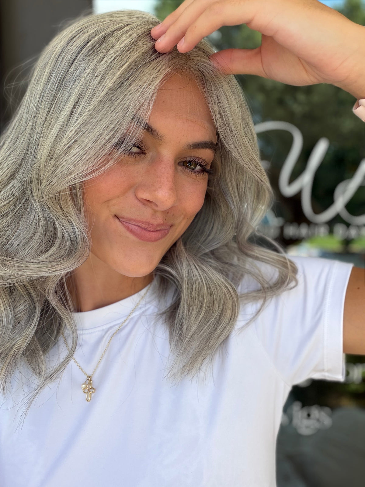 <b>Mary</b><br><u>xs</u> <br> <l>Signature Mongolian Collection</l> <br> 16” Lace Top Wig