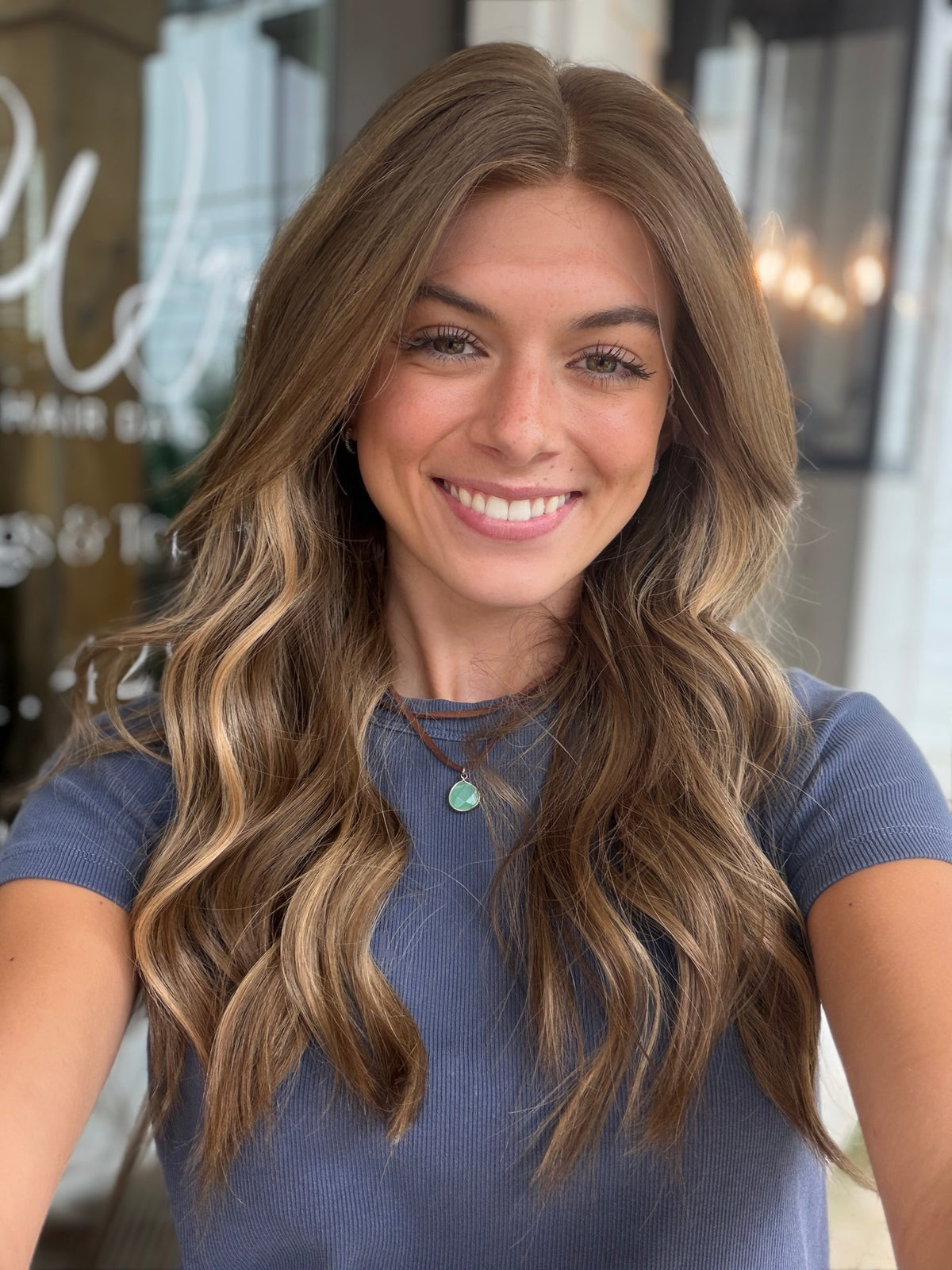 <b>Sandra</b><br><u>S</u> <br> <l>Signature Mongolian Collection</l> <br> 22” Lace Top Wig