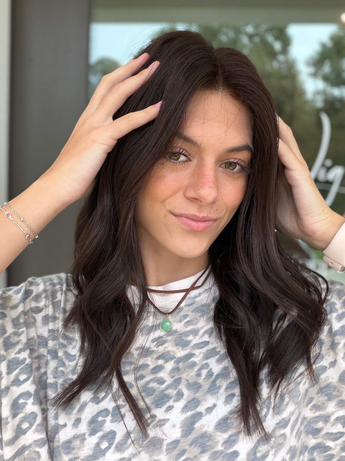 Junie (XS) · 18” Lace Top Wig · Signature Mongolian