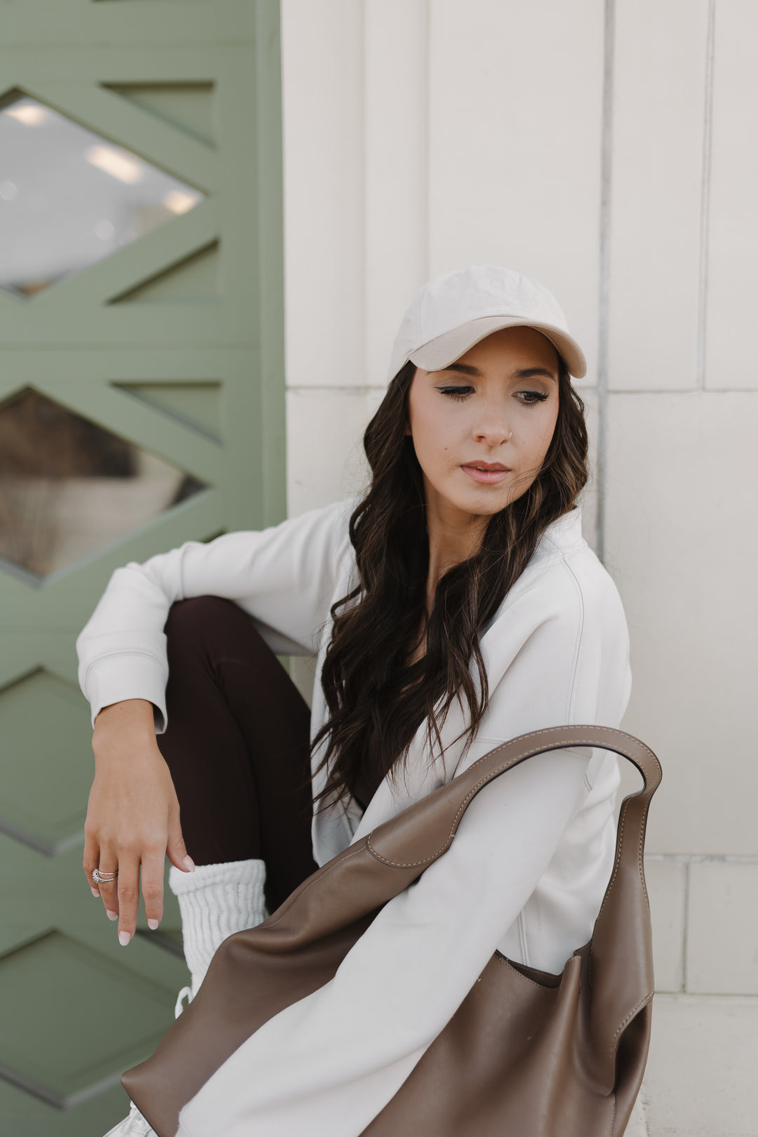 “Bonnie” Everyday Hat Wig 22” (choose your size)