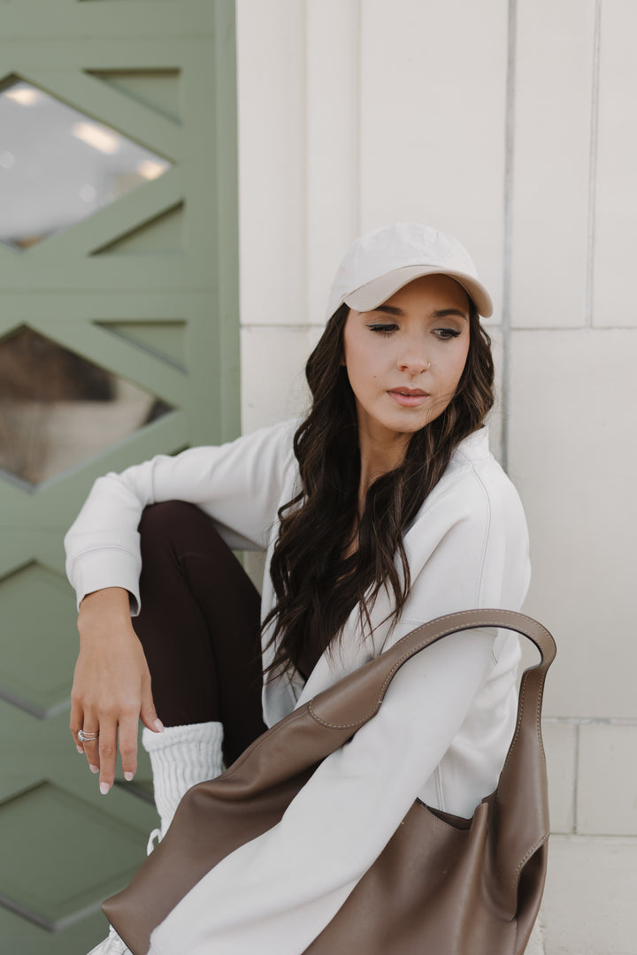 “Bonnie” Everyday Hat Wig 22” (choose your size)