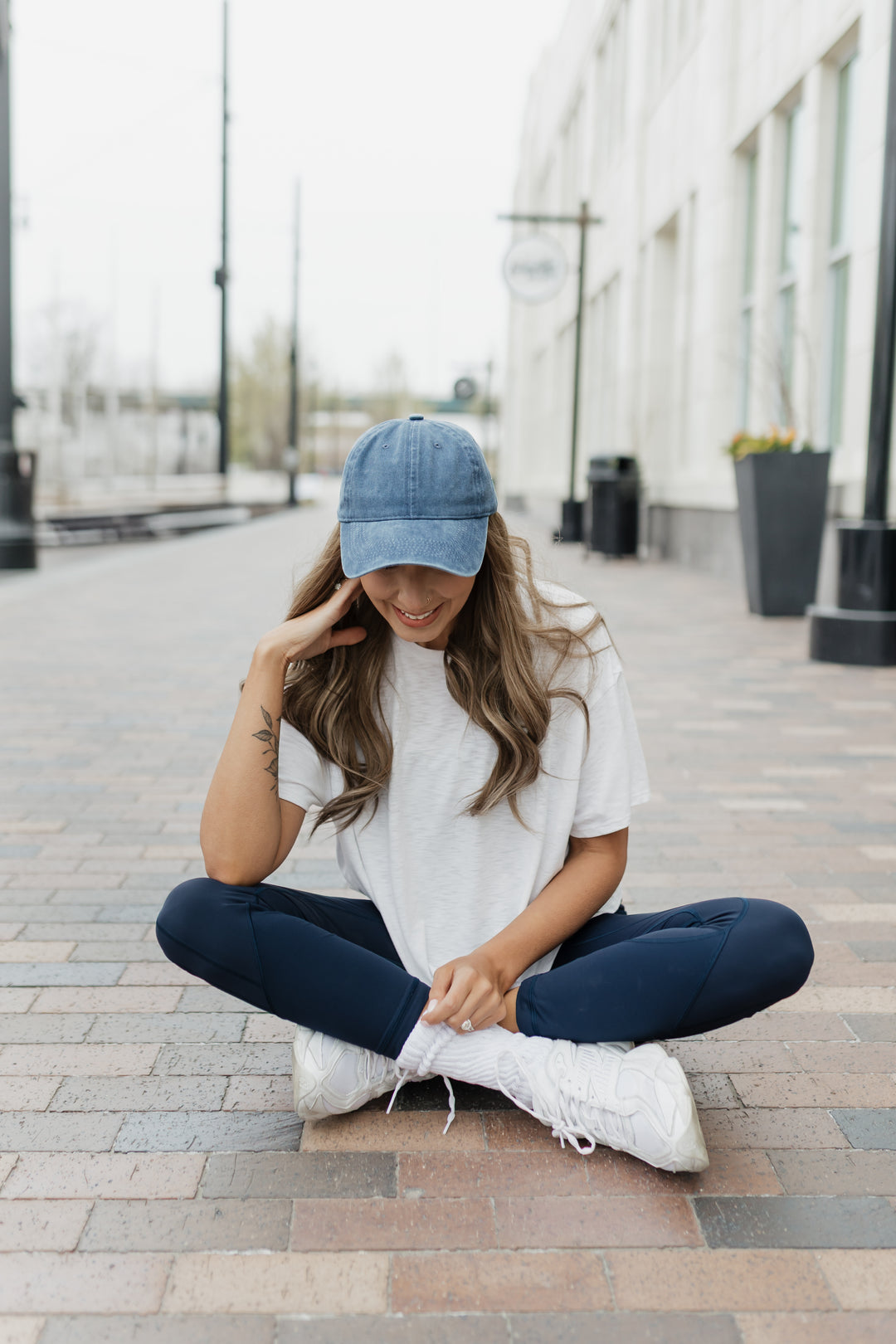 “Lacey” Everyday Hat Wig 22” (choose your size)