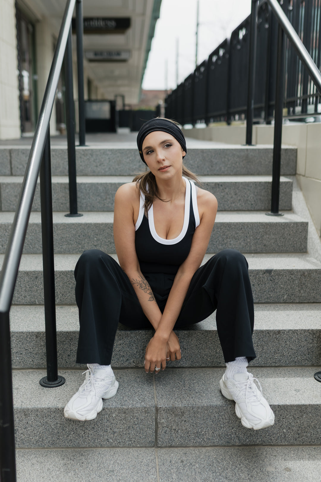 “Tiffani” Everyday Headband Wig 22” (choose your size)