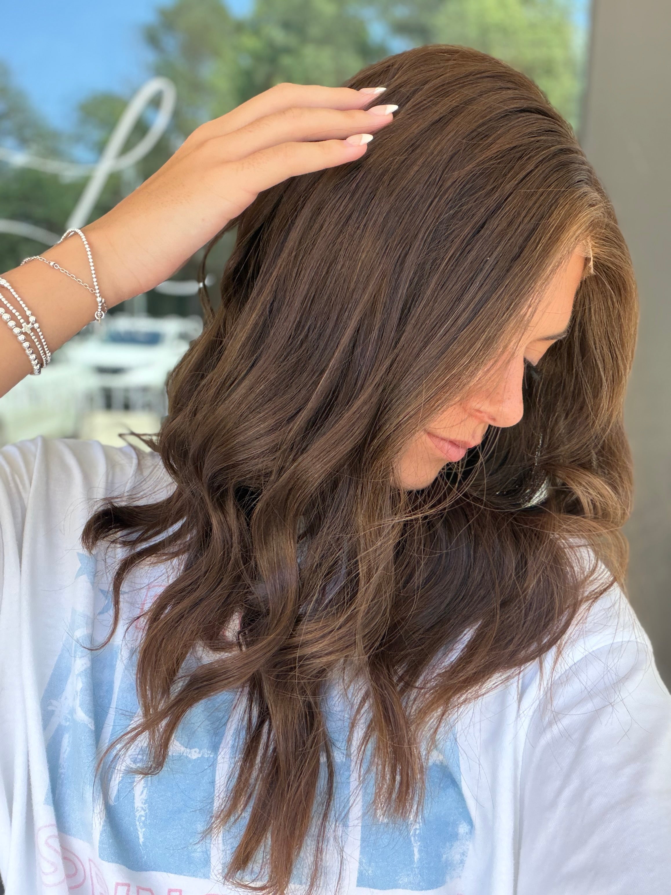 RESALE SS-0010 (M) 18” Lace Top Wig