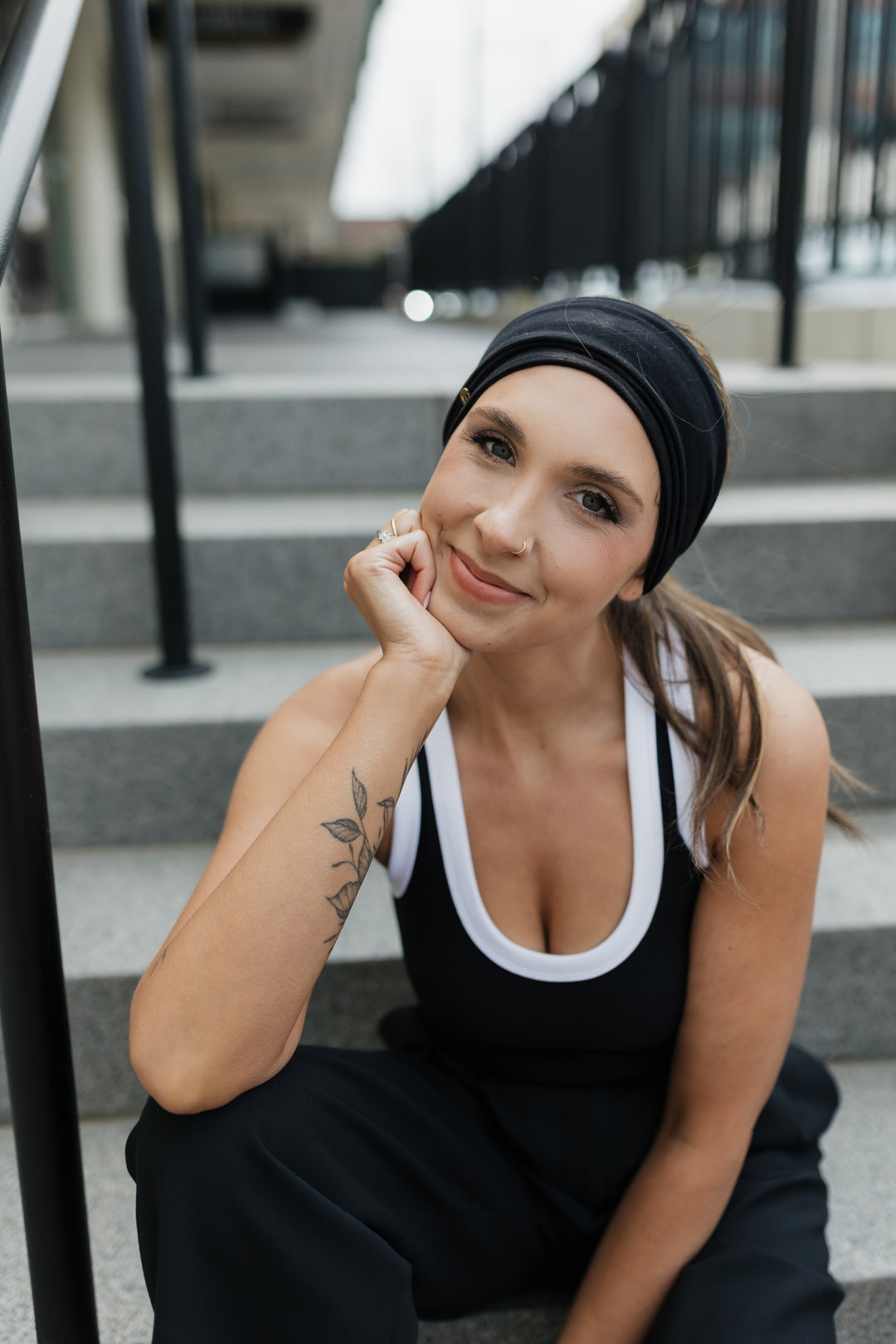 “Tiffani” Everyday Headband Wig 22” (choose your size)