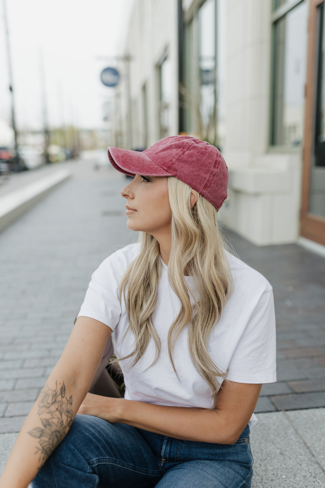 “Rachel” Everyday Hat Wig 22” (choose your size)