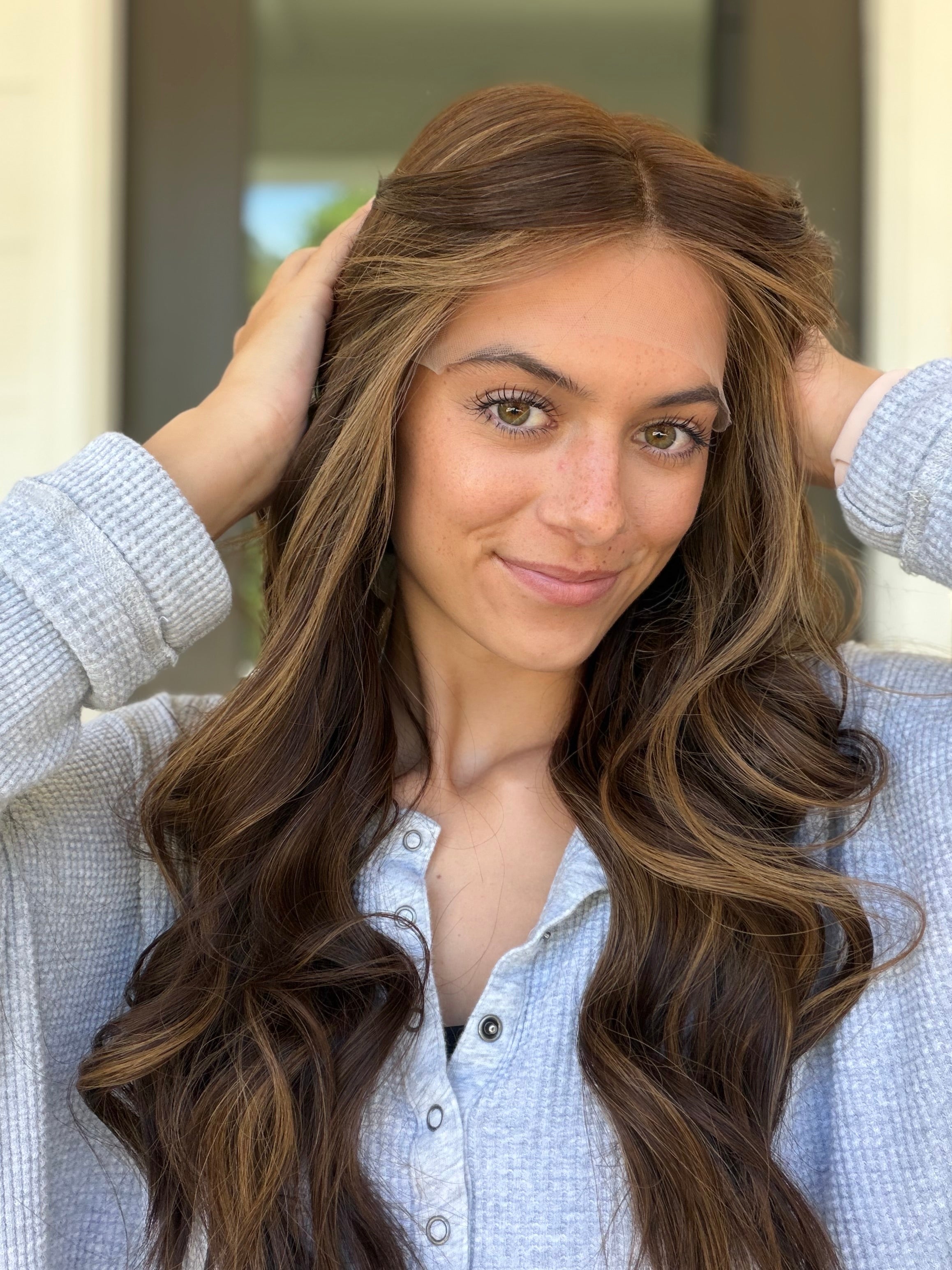 <b>Randi</b><br> <I>Signature Mongolian Collection</I> <br> 24” Lace Top Wig