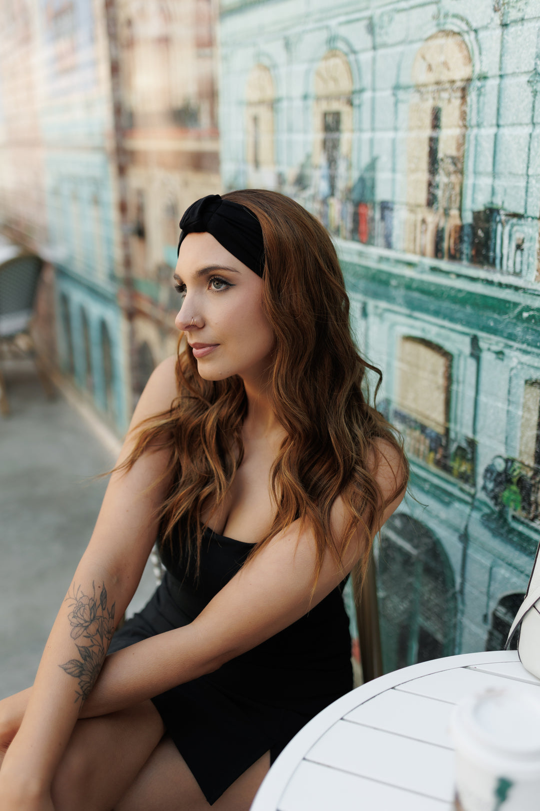 “Eva” Everyday Headband Wig (choose size) 22”