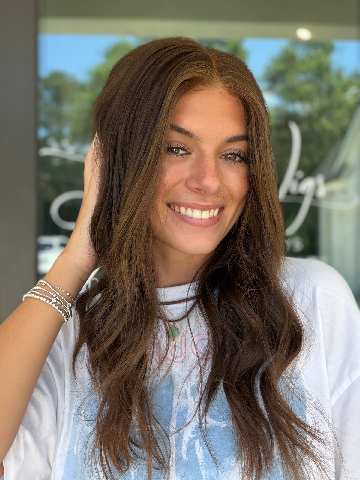 RESALE SS-0010 (M) 18” Lace Top Wig