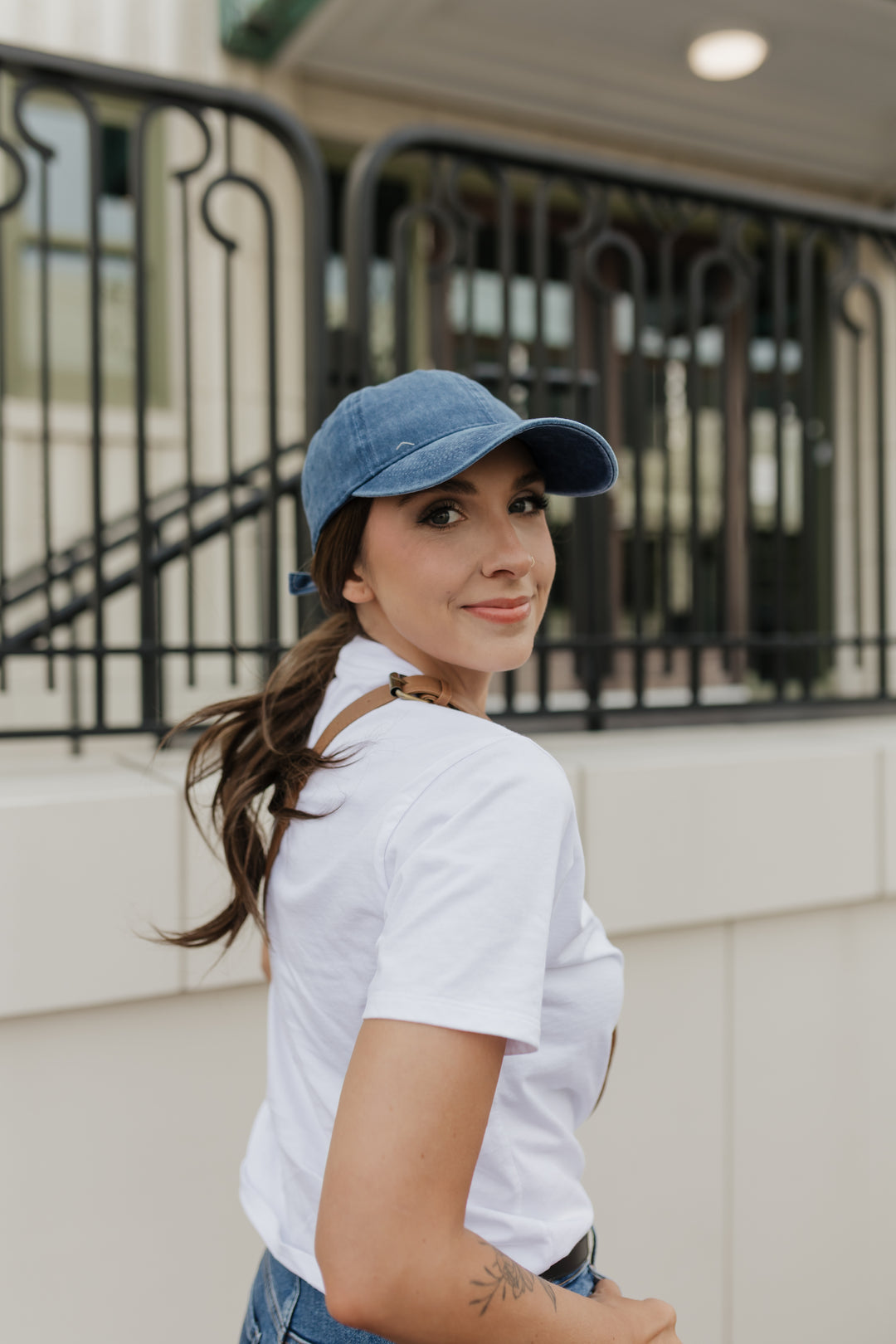 “Kathy” Everyday Hat Wig 22” (choose your size)