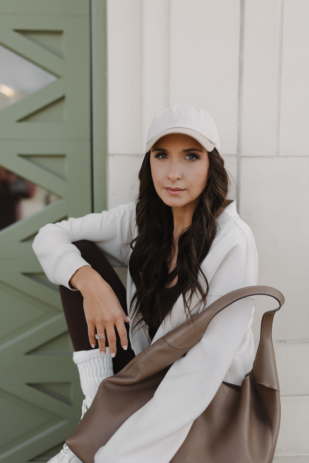 “Bonnie” Everyday Hat Wig 22” (choose your size)