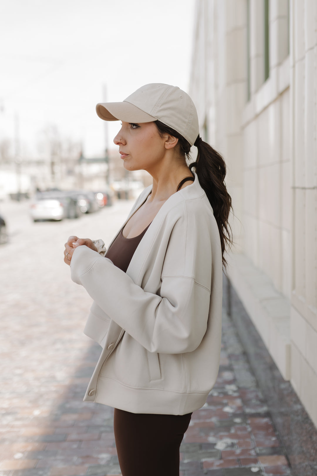 “Bonnie” Everyday Hat Wig 22” (choose your size)