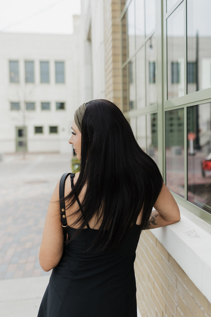 “Halle” Everyday Headband Wig 22” (choose your size)