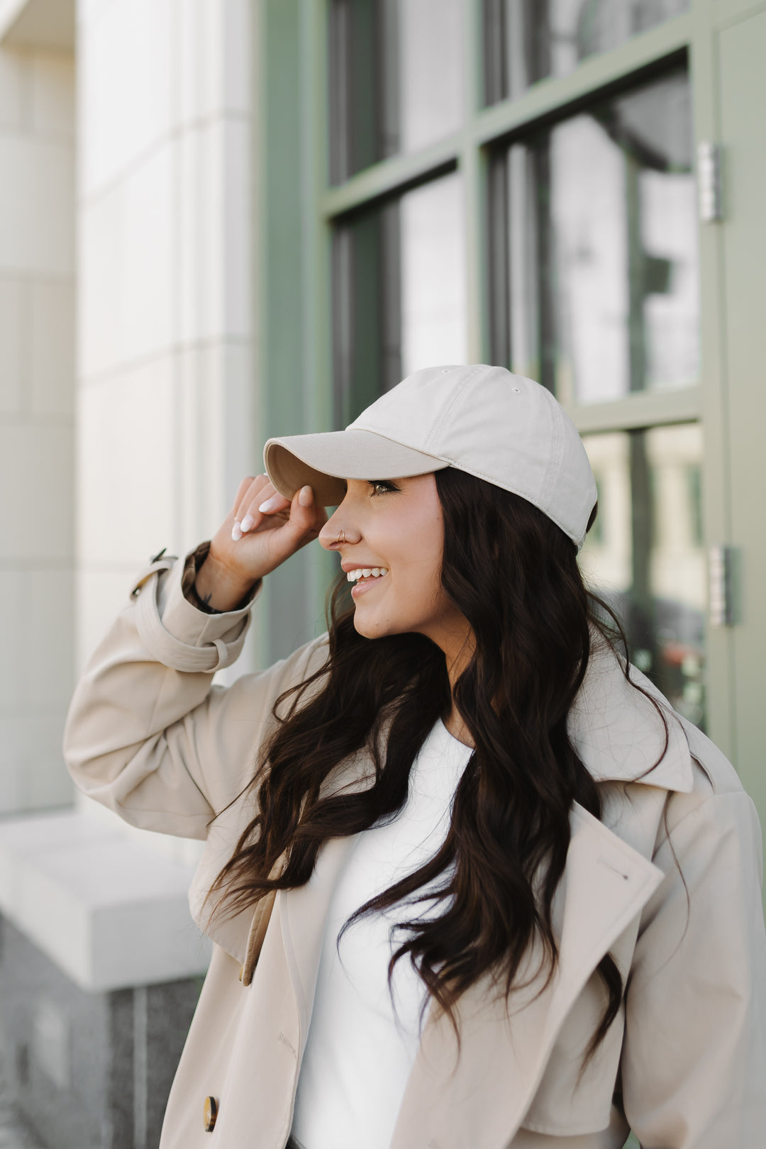 “Stephanie” Everyday Hat Wig 22” (choose your size)