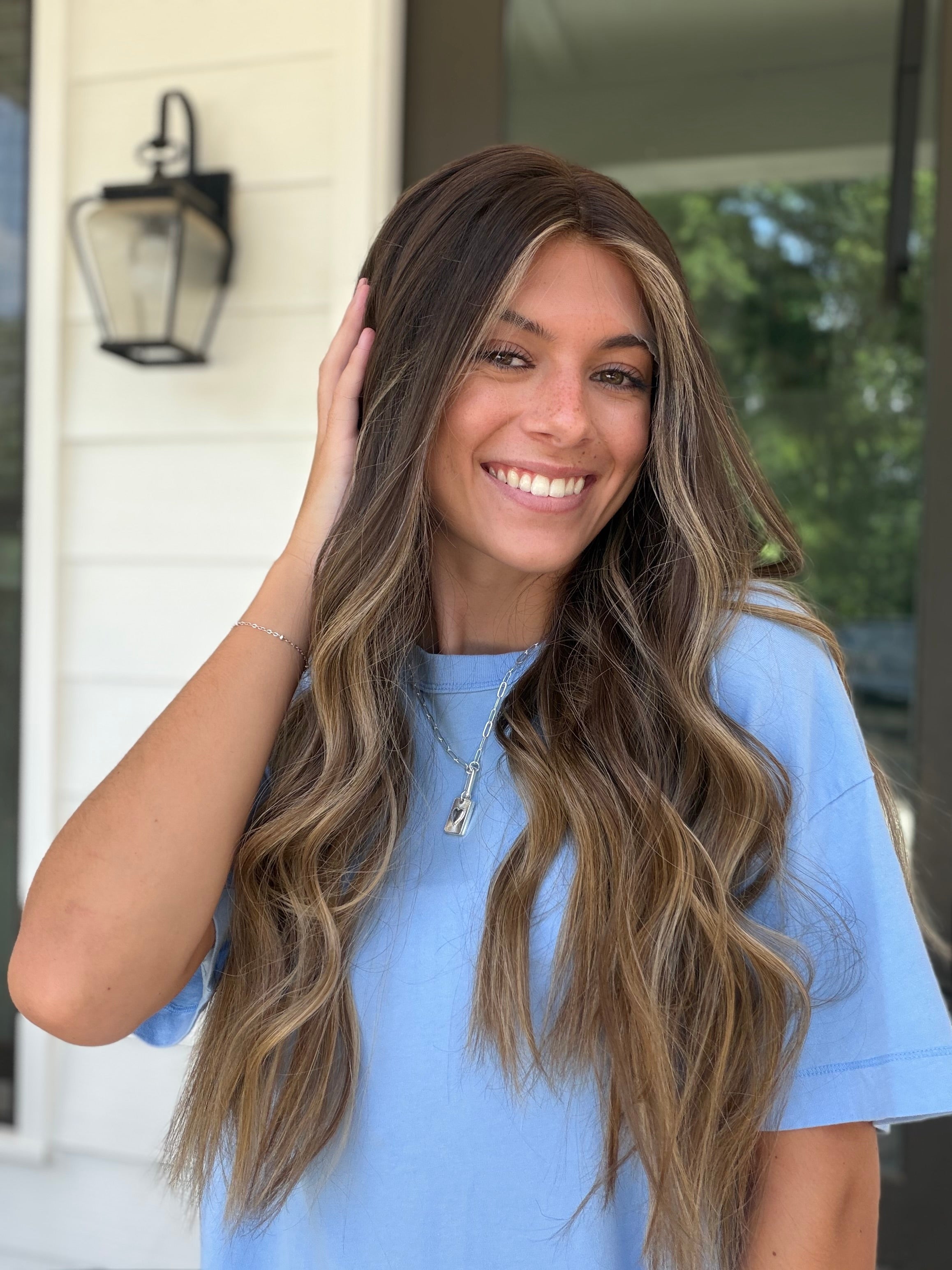 <b>Ella Langley</b><br> <I>Signature Mongolian Collection</I> <br> 24” Lace Top Wig