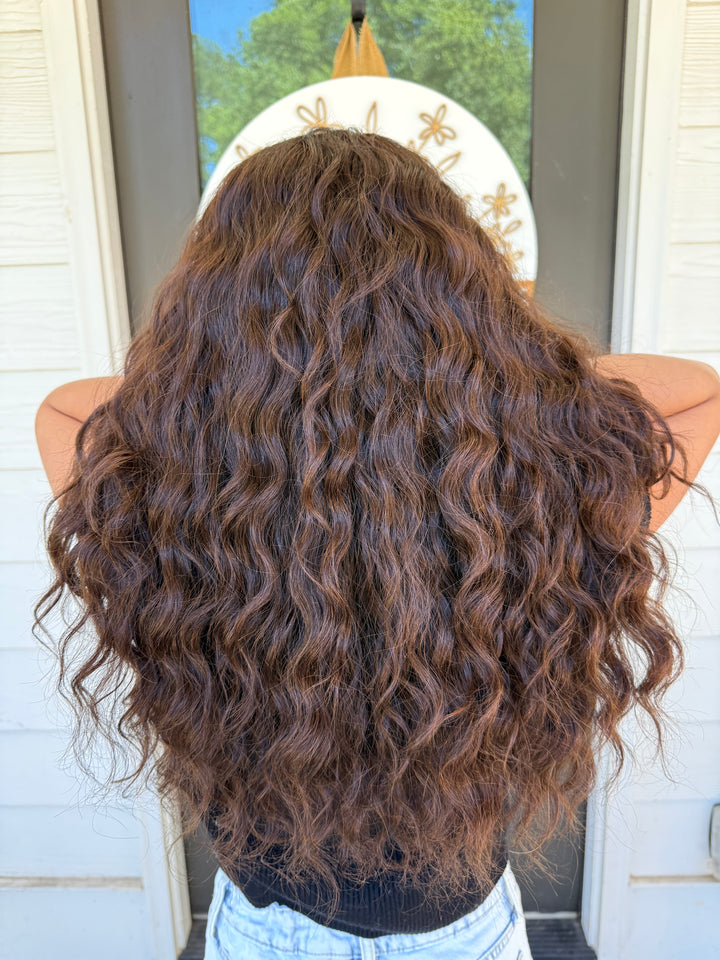 “Wavy Stephanie” Everyday Headband Wig 22” (choose your size)