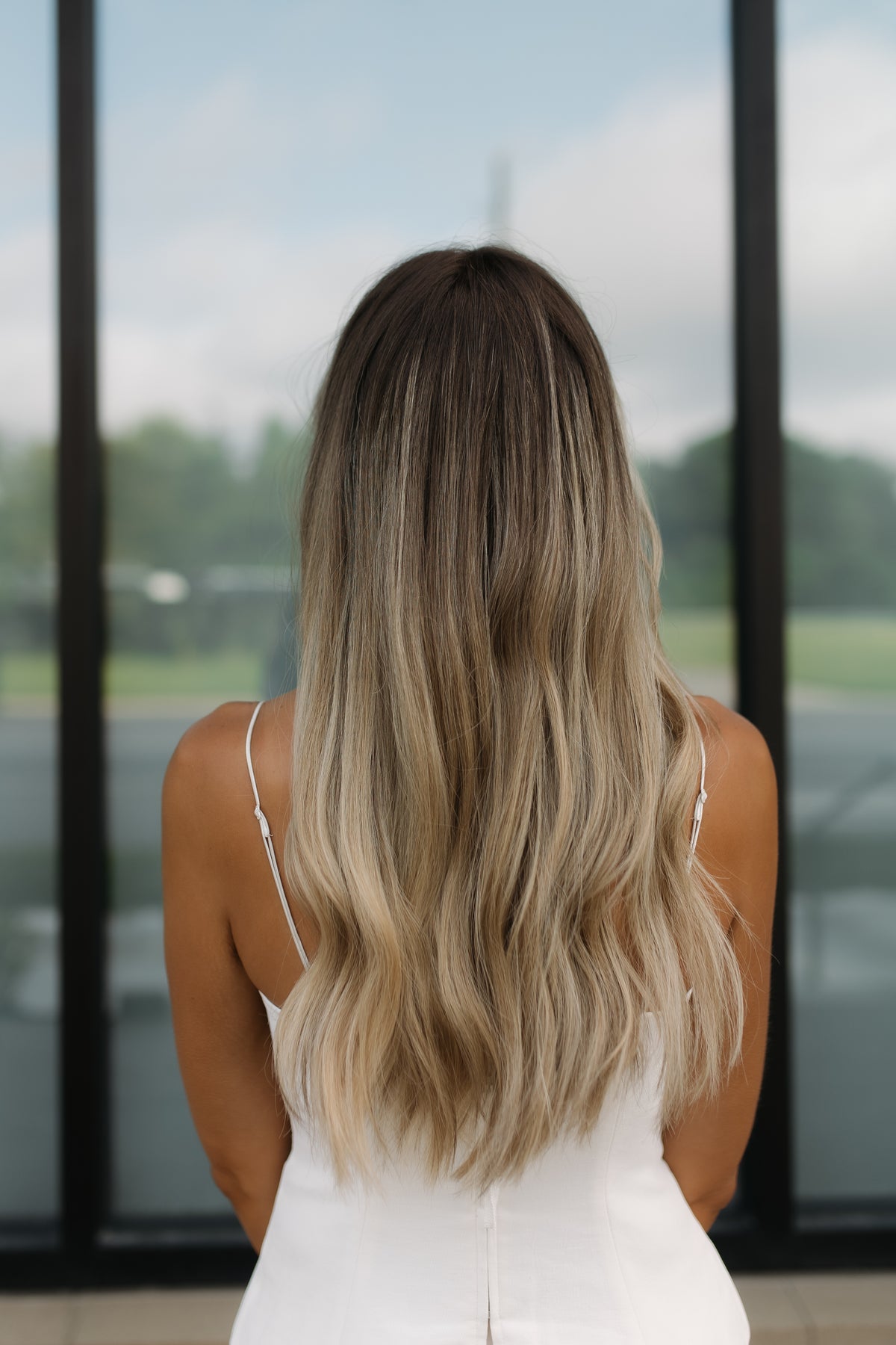 Danielle Ambassador 22" Mongolian Human Hair Lace Top Wig, photo 12 of 35