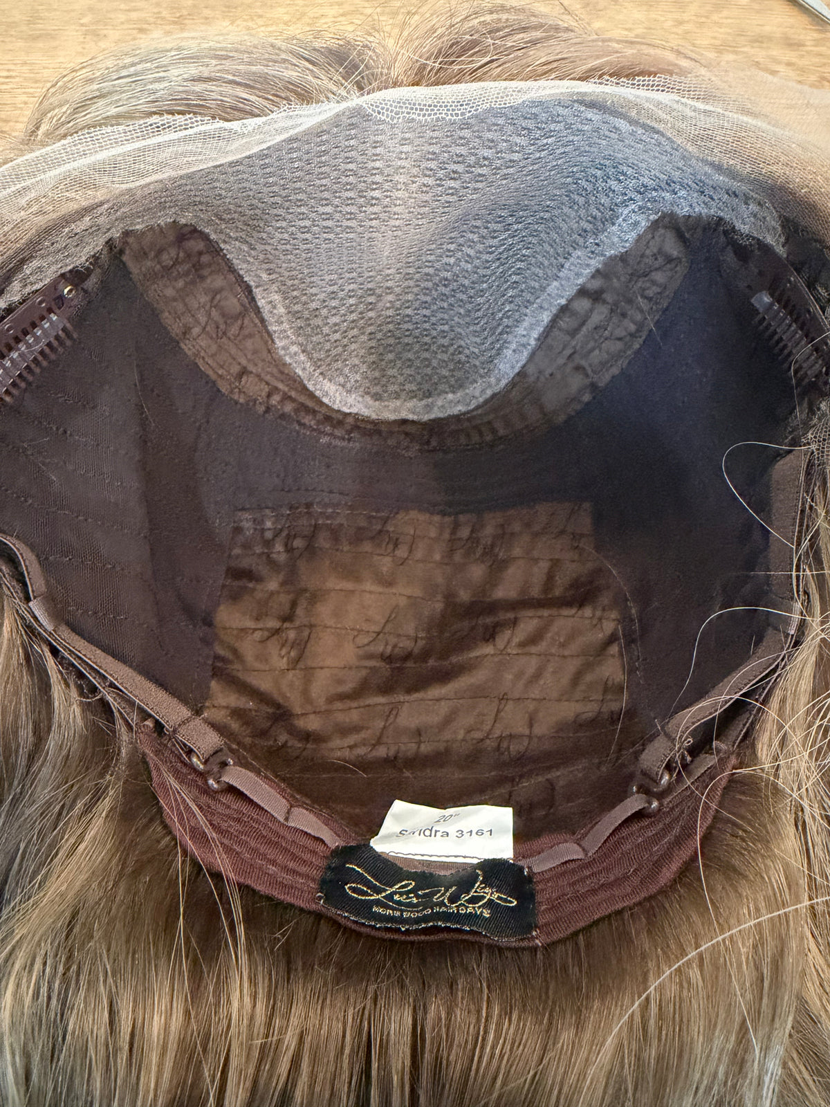 <b>Sandra</b><br><u>M</u> <br> <l>Signature Mongolian Collection</l> <br> 20” Lace Top Wig