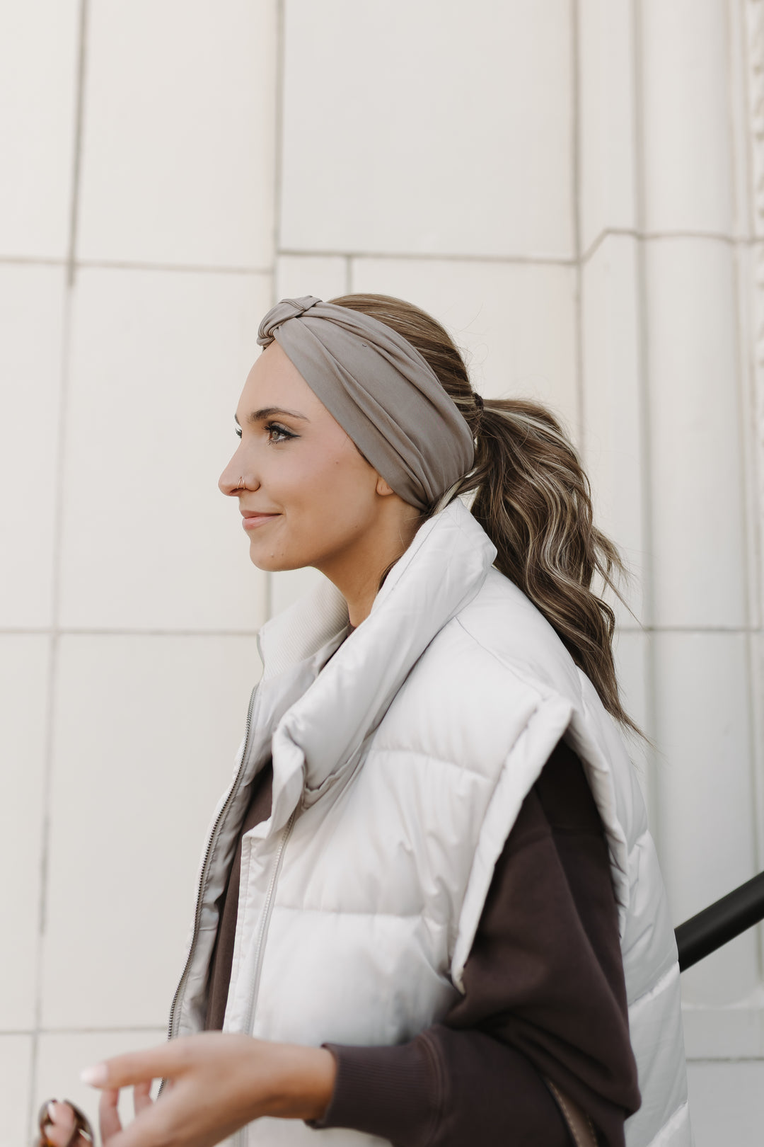 “Irene” Everyday Headband Wig 22” (choose your size)