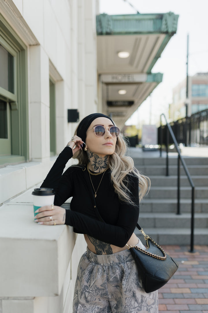 “Rachel” Everyday Headband Wig 22” (choose your size)