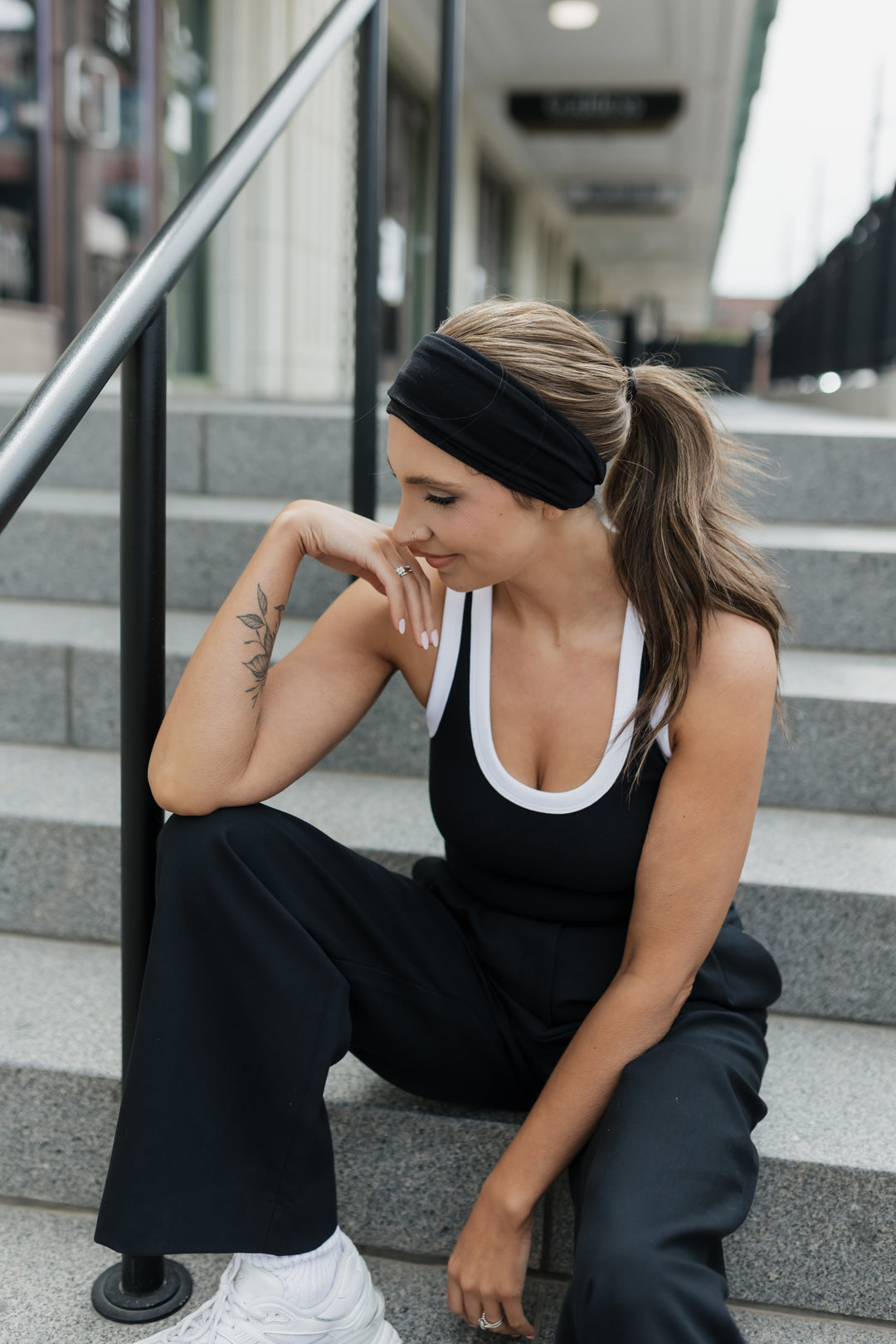 “Tiffani” Everyday Headband Wig 22” (choose your size)