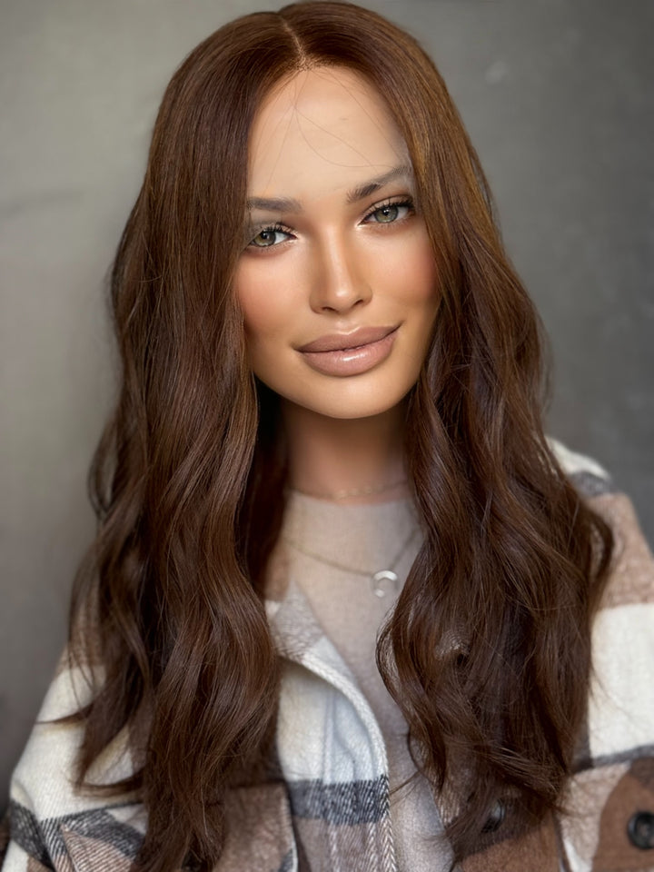 “Auburn” 10x10 Lace Top Topper 21”