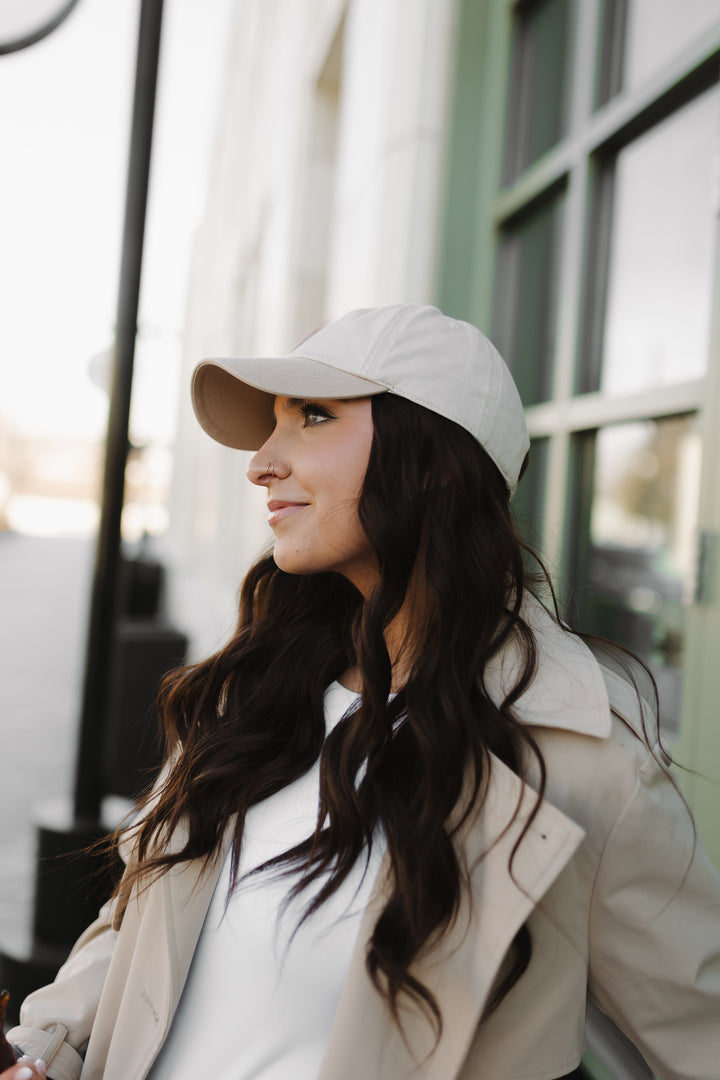 “Stephanie” Everyday Hat Wig 22” (choose your size)