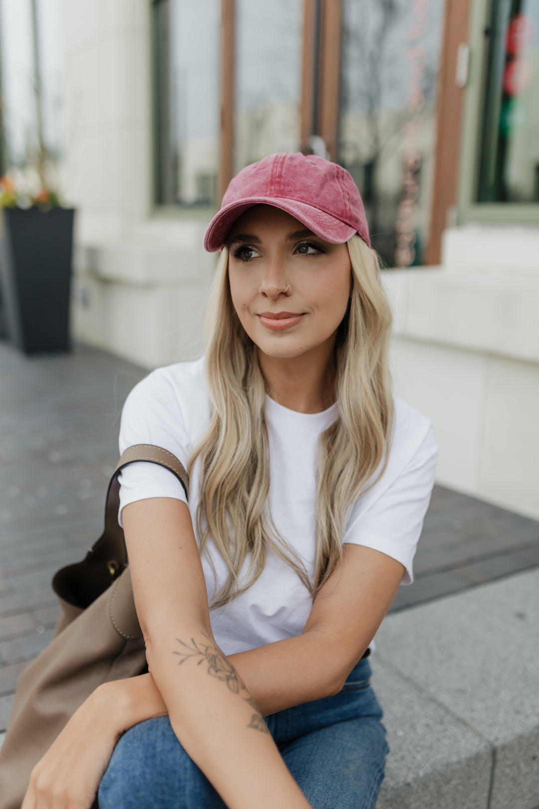 “Rachel” Everyday Hat Wig 22” (choose your size)