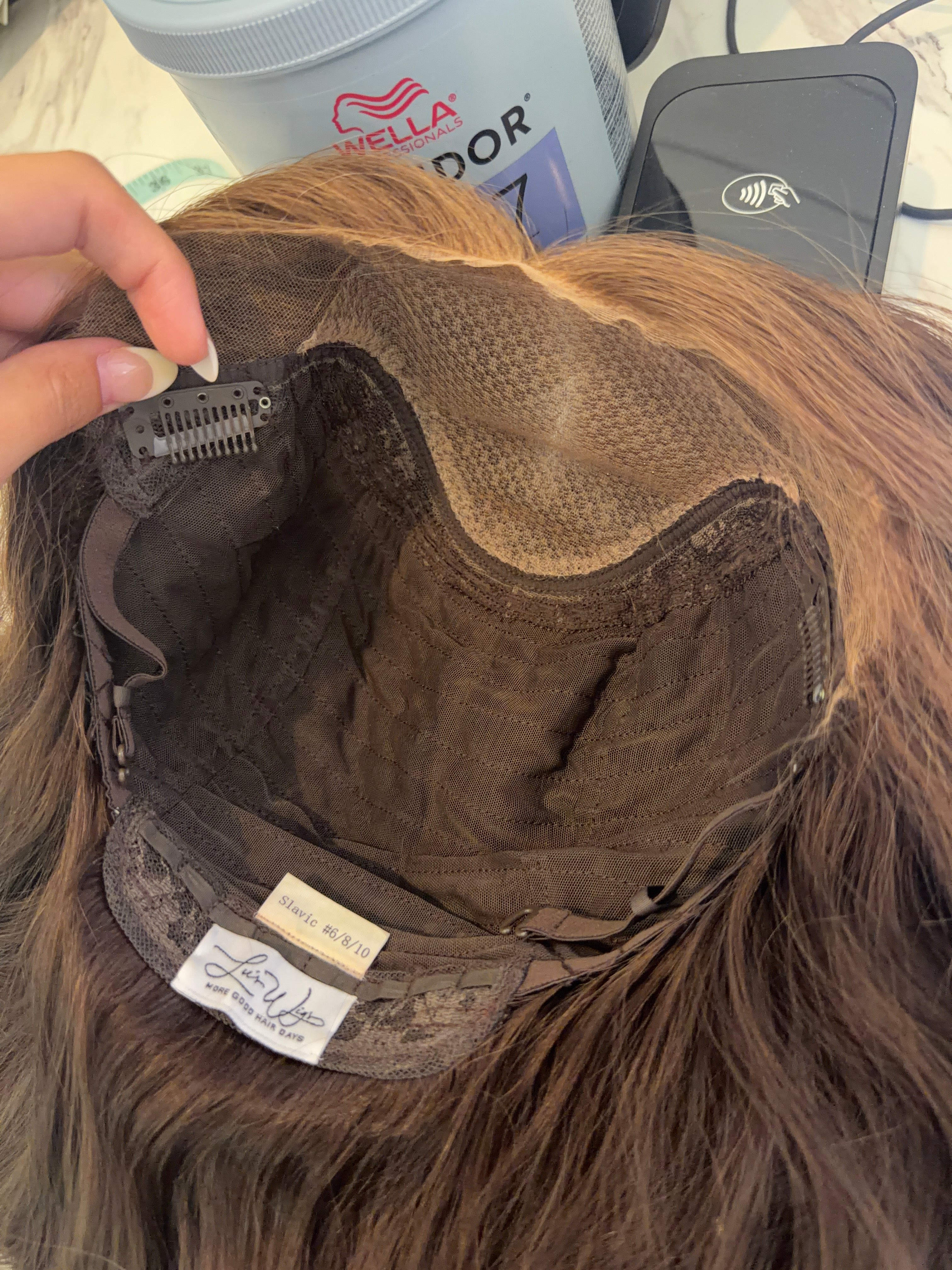 RESALE SS-0010 (M) 18” Lace Top Wig