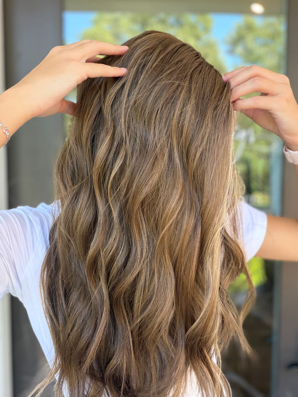 <b>Sandra</b><br><u>L</u> <br> <l>Signature Mongolian Collection</l> <br> 24” Lace Top Wig