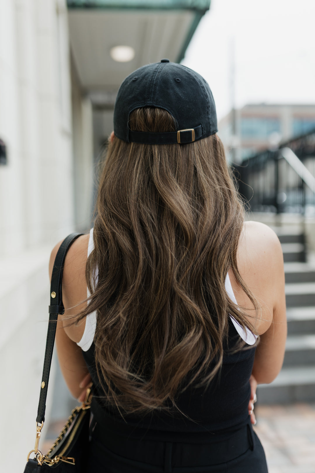 “Tiffani” Everyday Hat Wig 22” (choose your size)