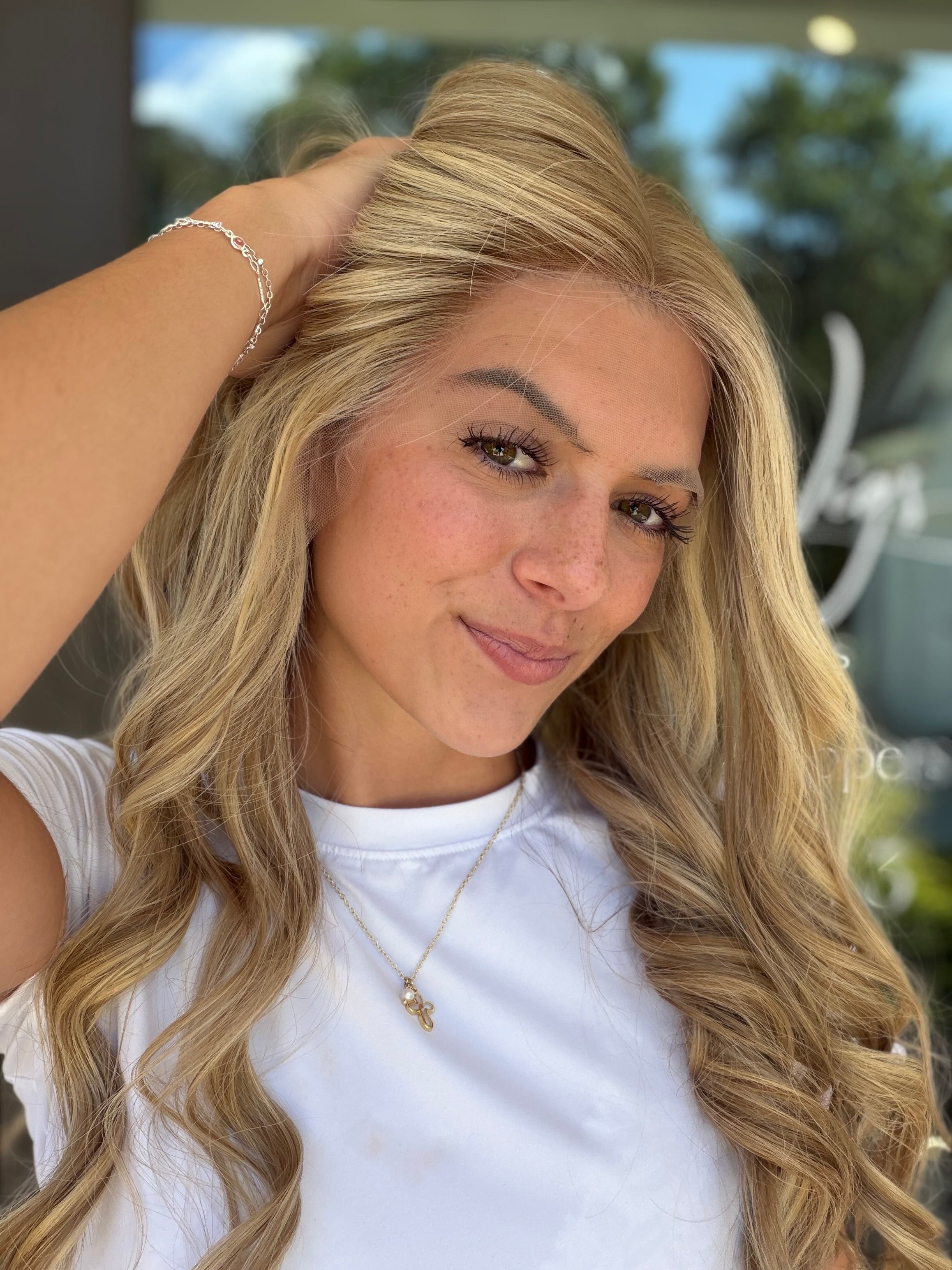<b>Anniston</b><br> <I>Signature Mongolian Collection</I> <br> 24" Lace Top Wig