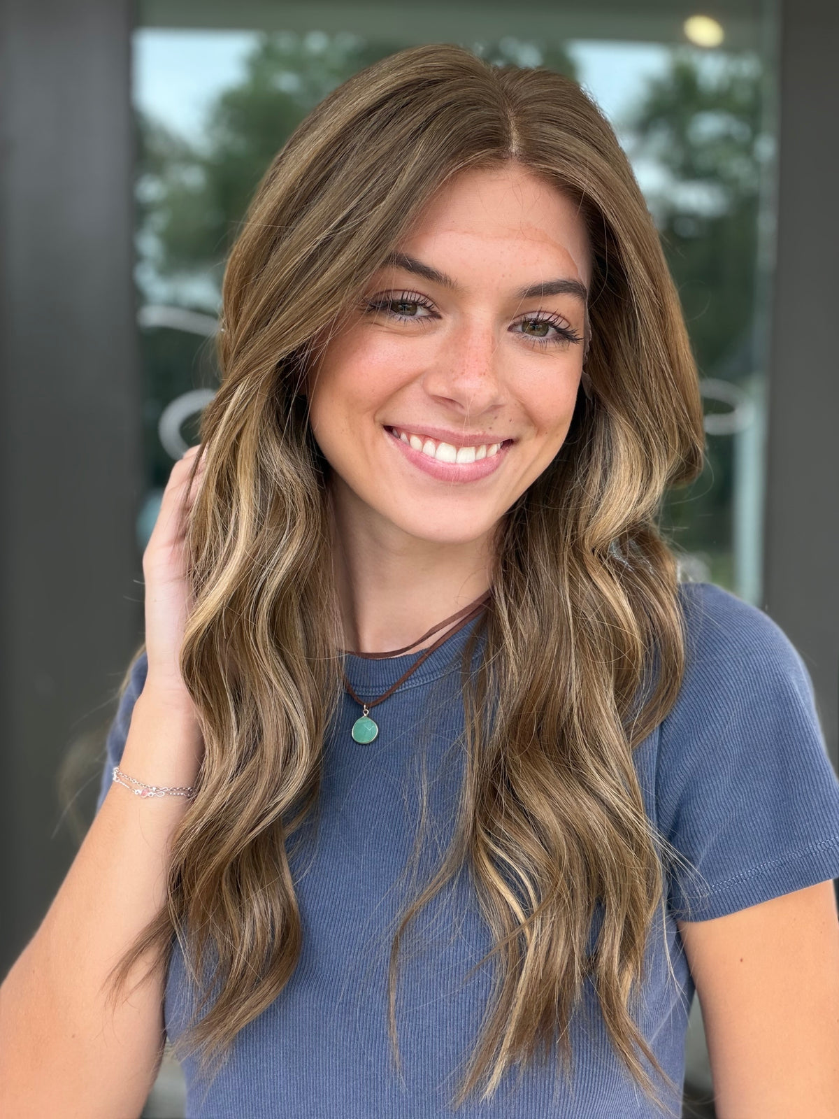 <b>Sandra</b><br><u>S</u> <br> <l>Signature Mongolian Collection</l> <br> 22” Lace Top Wig