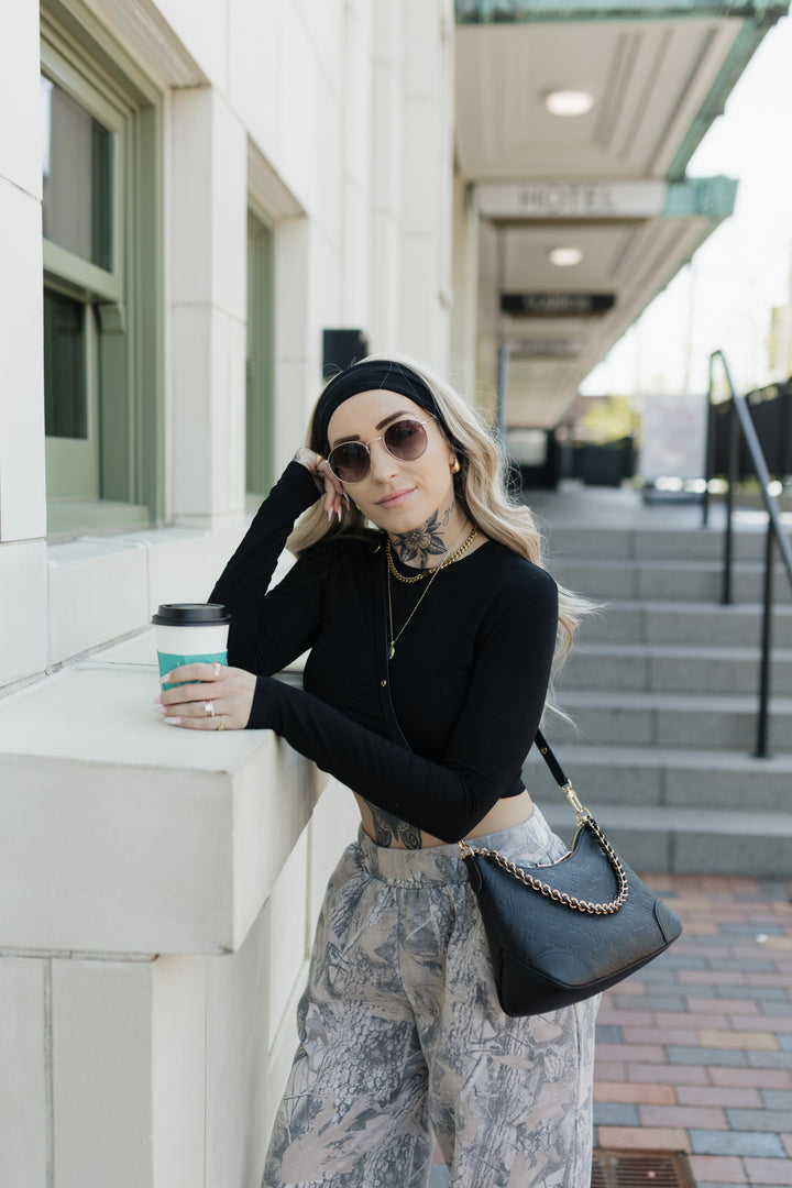 “Rachel” Everyday Headband Wig 22” (choose your size)