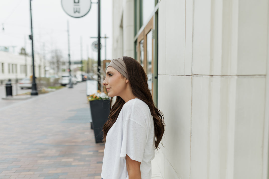 “Stephanie” Everyday Headband Wig 22” (choose your size)