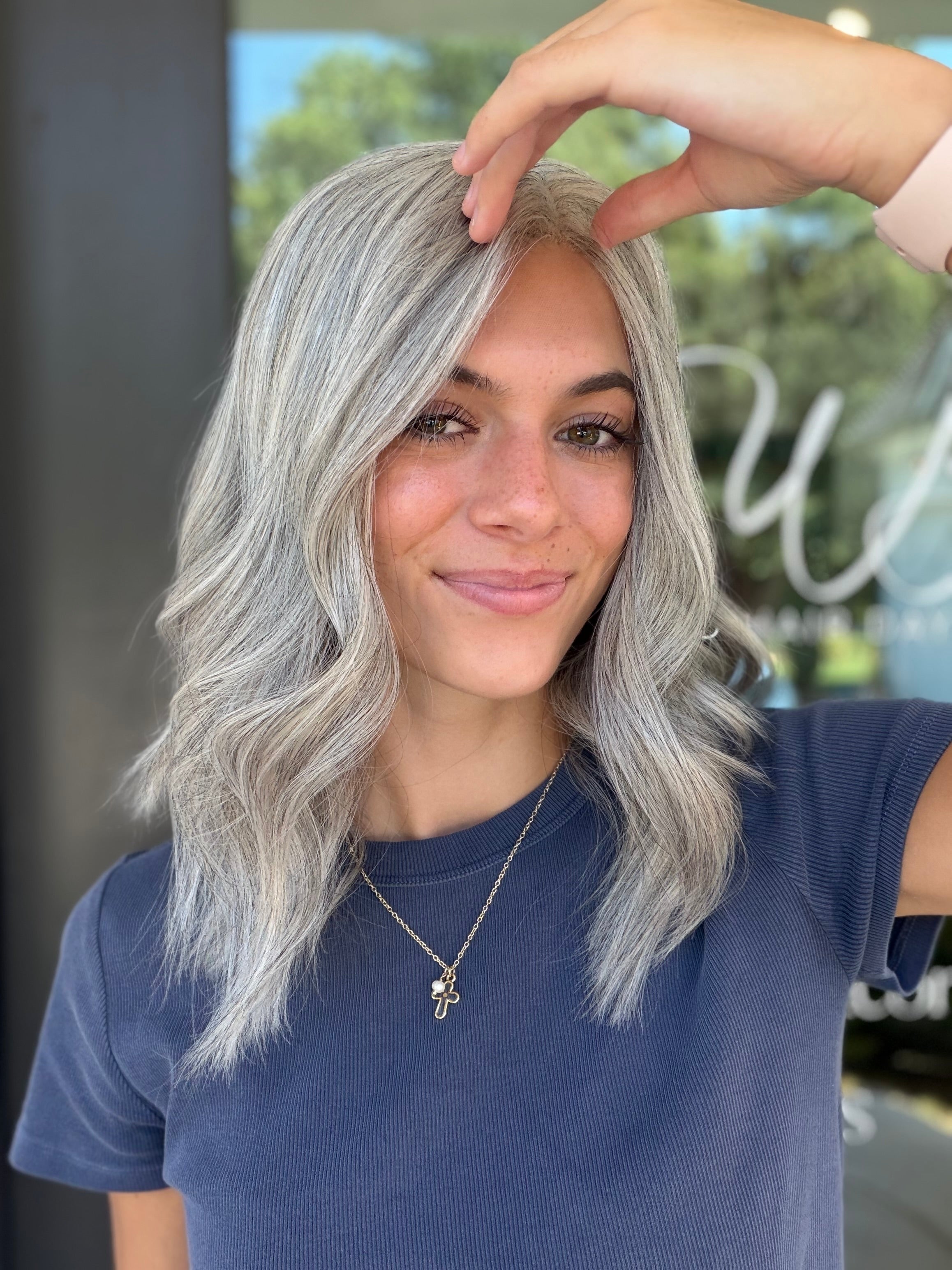 <b>Mary</b><br><u>xs</u> <br> <l>Signature Mongolian Collection</l> <br> 16” Lace Top Wig