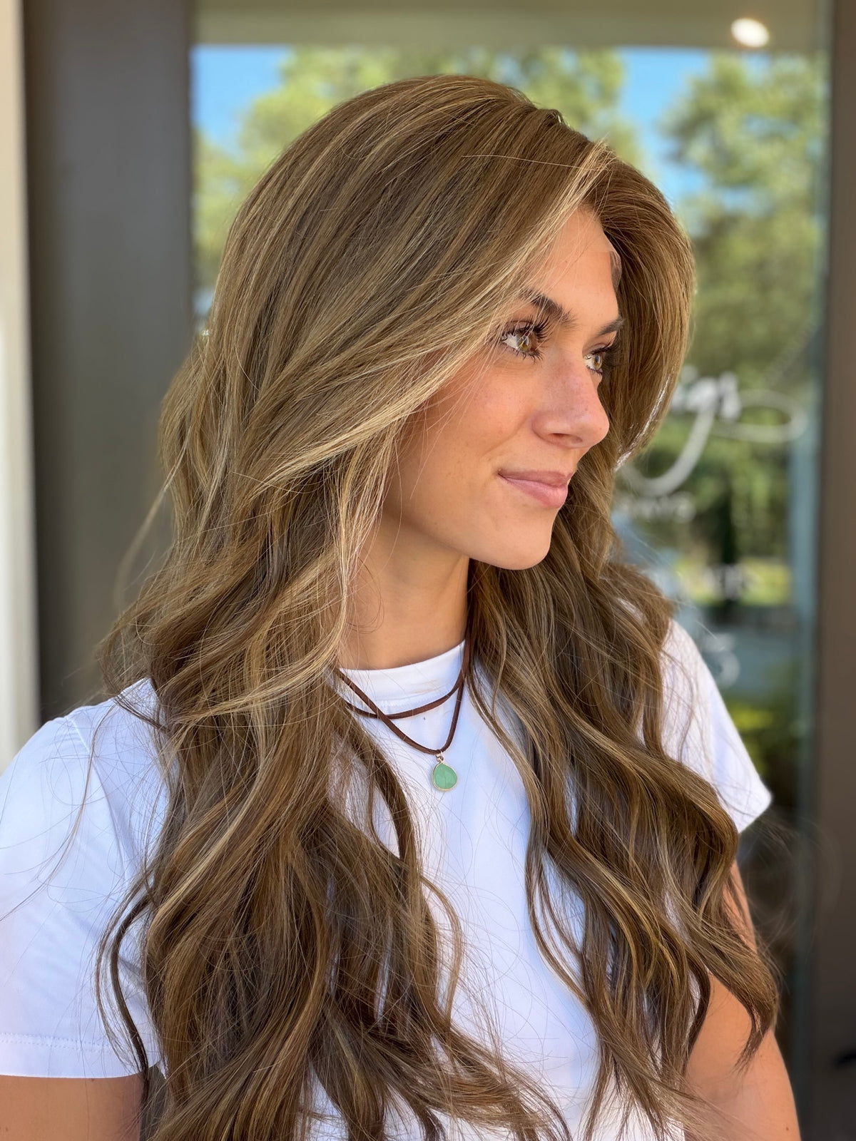 <b>Sandra</b><br><u>M</u> <br> <l>Signature Mongolian Collection</l> <br> 24” Lace Top Wig