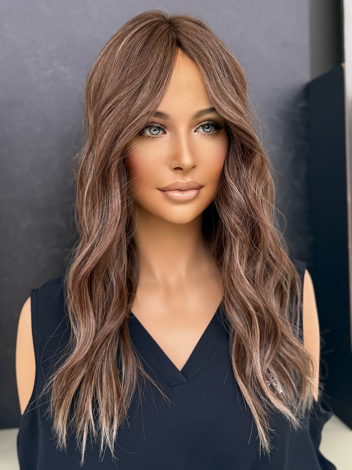 Kelly (9x9) · 18” Silk Top Topper · Signature Mongolian