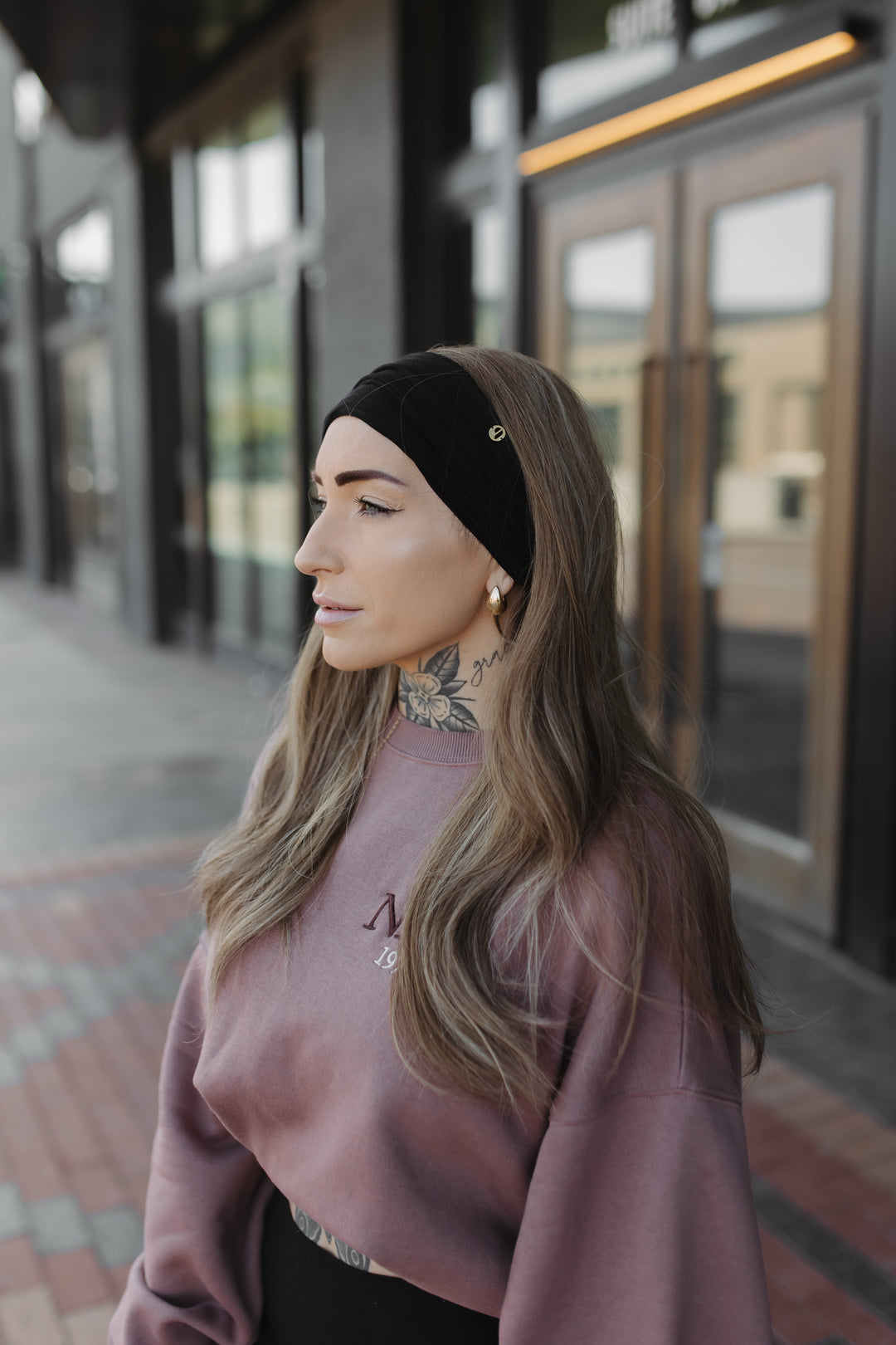 “Lacey” Everyday Headband Wig 22” (choose your size)