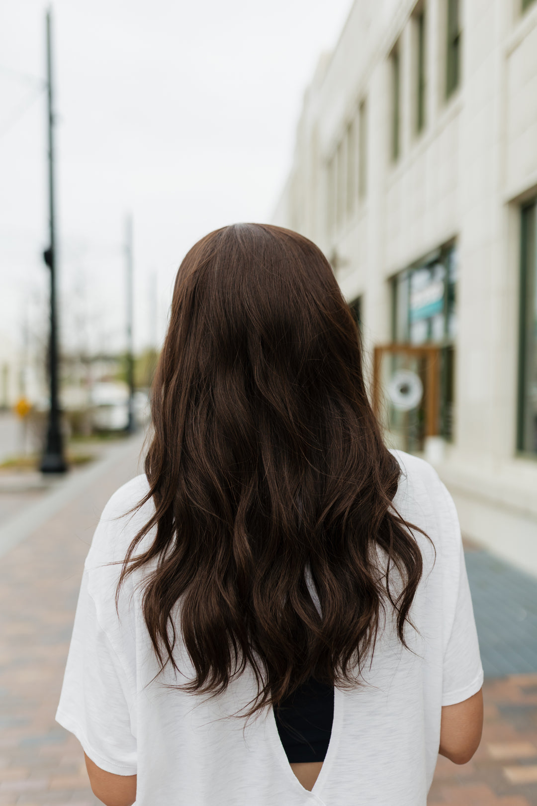 “Stephanie” Everyday Headband Wig 22” (choose your size)