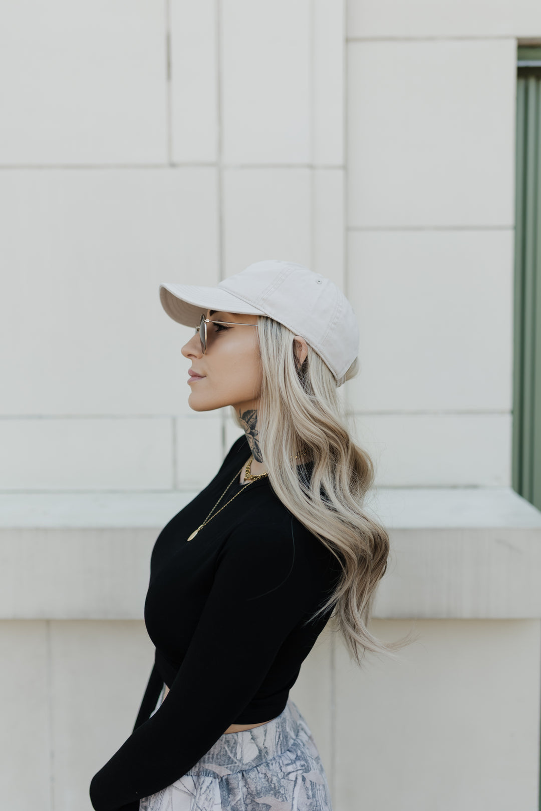 “Erin” Everyday Hat Wig 22” (choose your size)