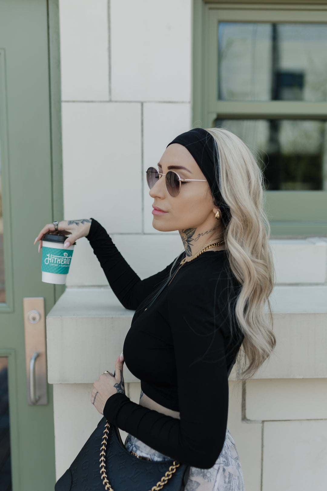 “Rachel” Everyday Headband Wig 22” (choose your size)