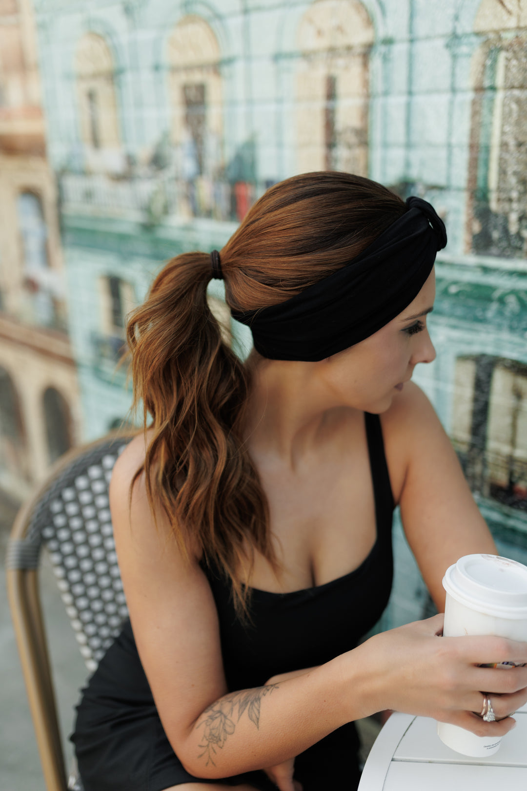 “Eva” Everyday Headband Wig (choose size) 22”