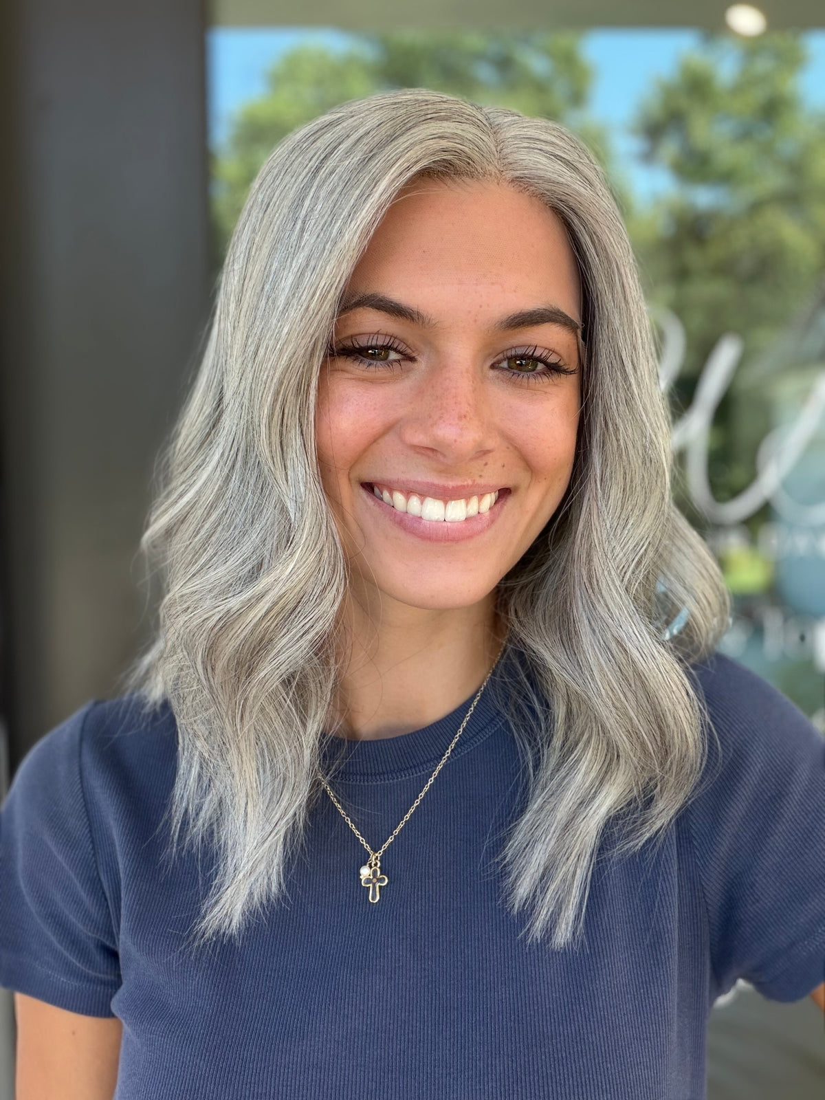 <b>Mary</b><br><u>xs</u> <br> <l>Signature Mongolian Collection</l> <br> 16” Lace Top Wig