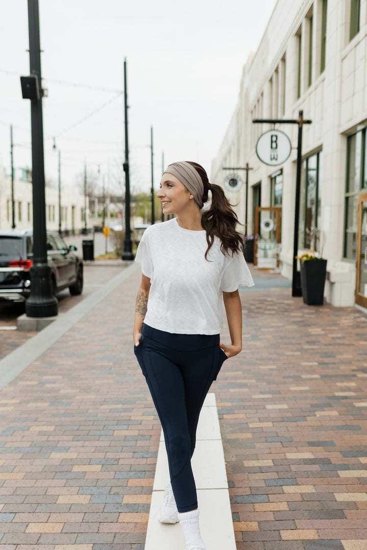 “Stephanie” Everyday Headband Wig 22” (choose your size)