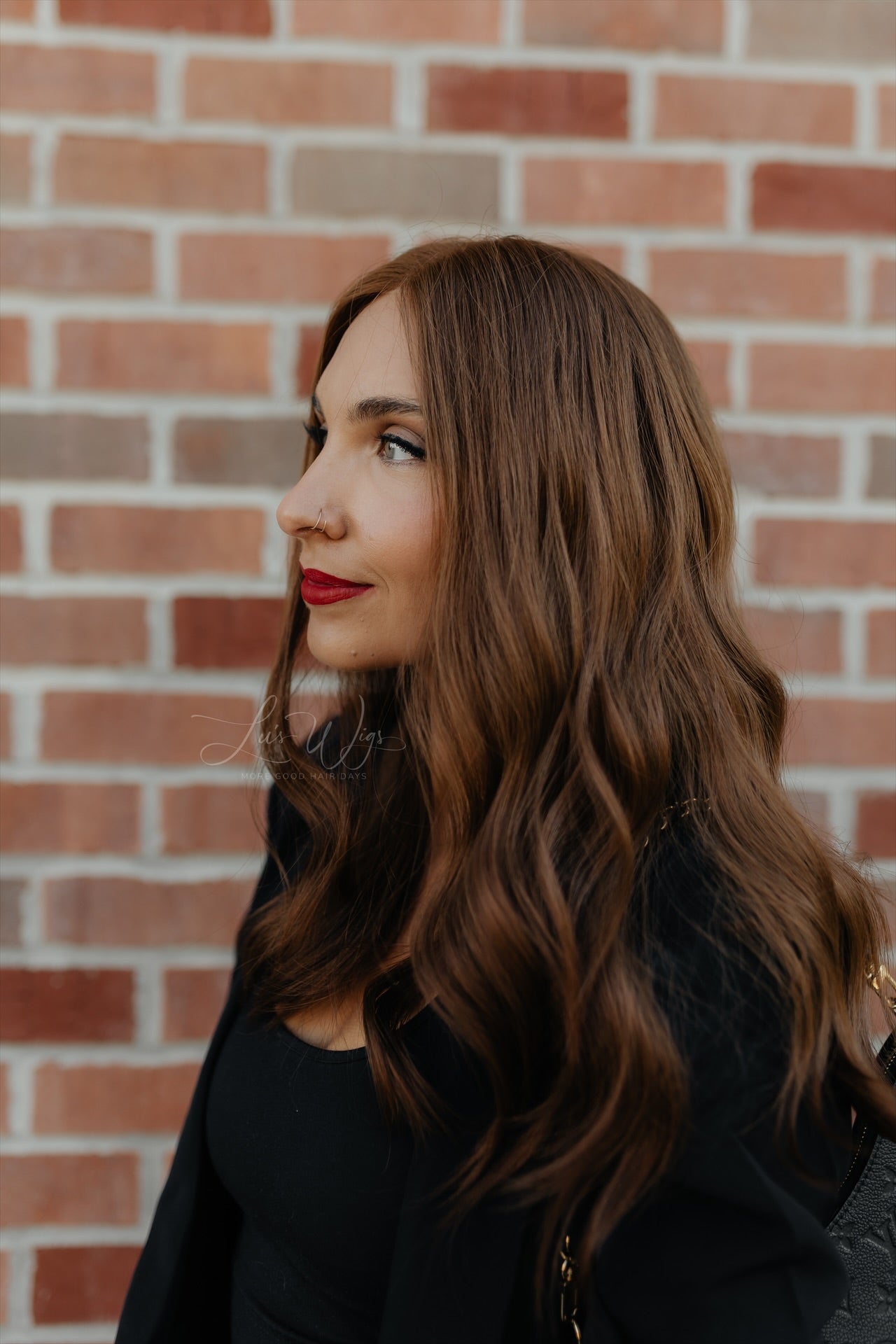 <b>Rose Dawson</b><br> <I>Signature Mongolian Collection</I> <br> 20” Lace Top Wig