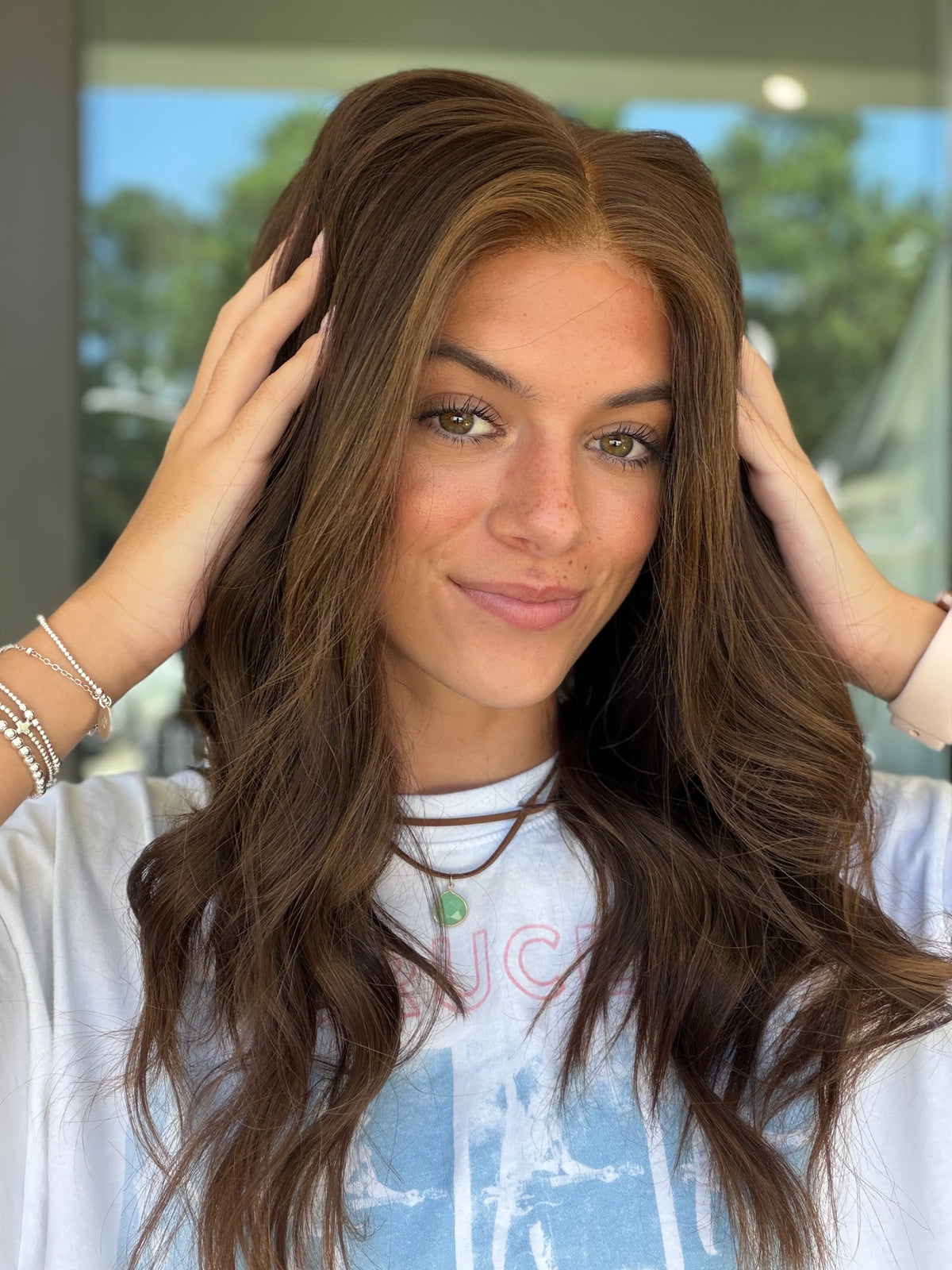 RESALE SS-0010 (M) 18” Lace Top Wig